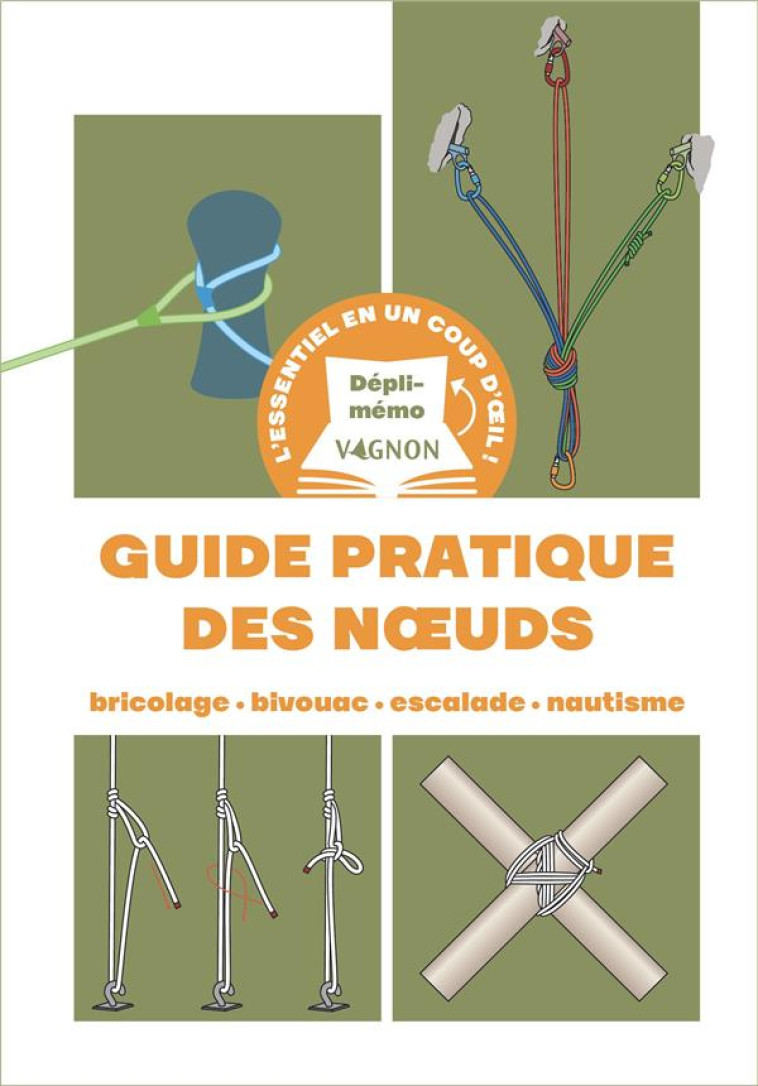 DEPLI-MEMO : GUIDE PRATIQUE DES N UDS - NAUTISME - ESCALADE - CAMPING - DECO - MACLACHLAN GRAHAM - VAGNON