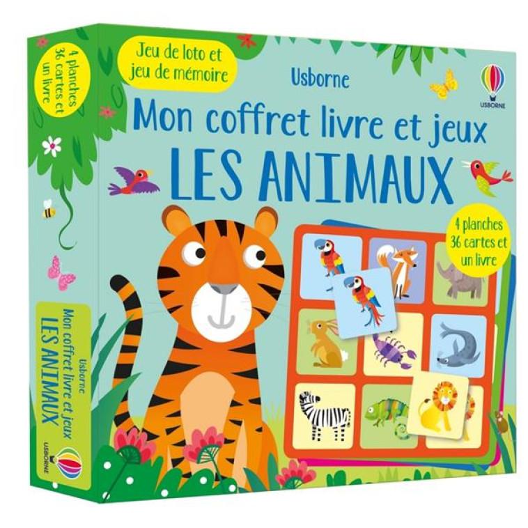 LES ANIMAUX - MON COFFRET LIVRE ET JEUX - NOLAN/LUCAS/ELLIS - NC