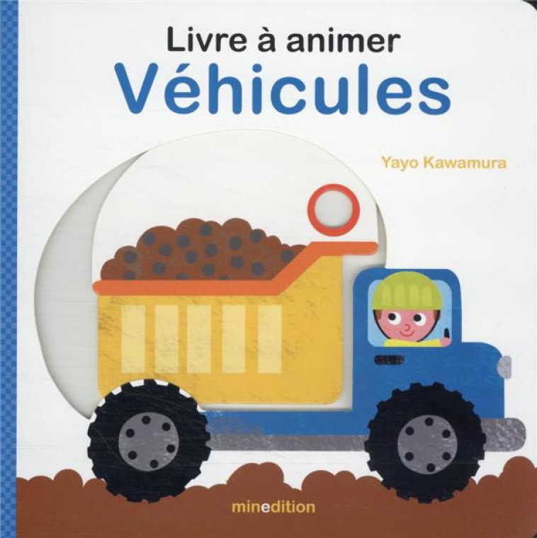 LIVRE A ANIMER - VEHICULES - KAWAMURA - MINEDITION