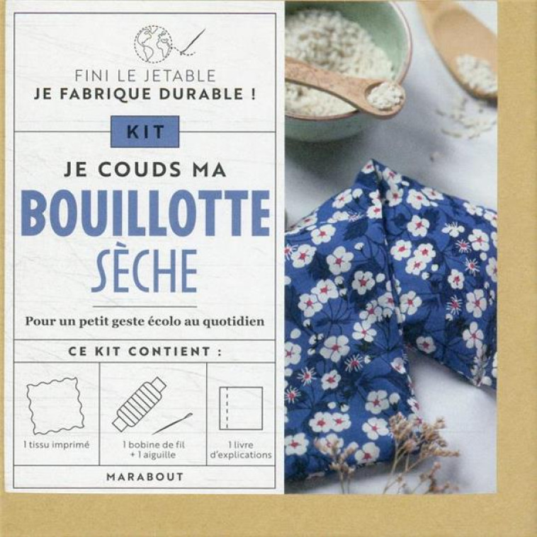 KIT JE COUDS MA BOUILLOTE SECHE - COLLECTIF - MARABOUT