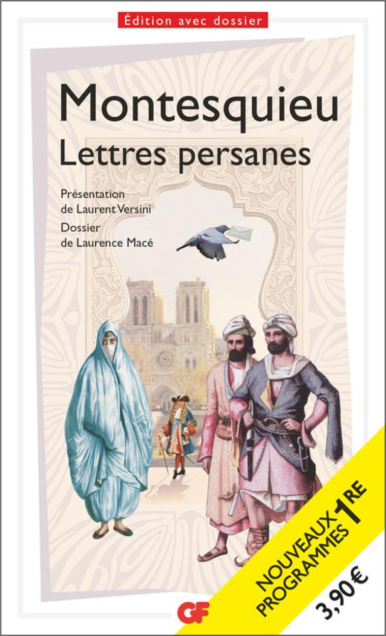 LES LETTRES PERSANES - MONTESQUIEU - FLAMMARION