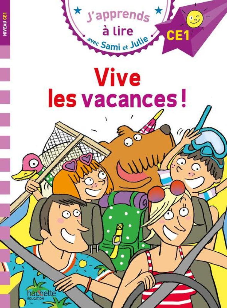 SAMI ET JULIE - VIVE LES VACANCES ! - BONTE/MASSONAUD - HACHETTE