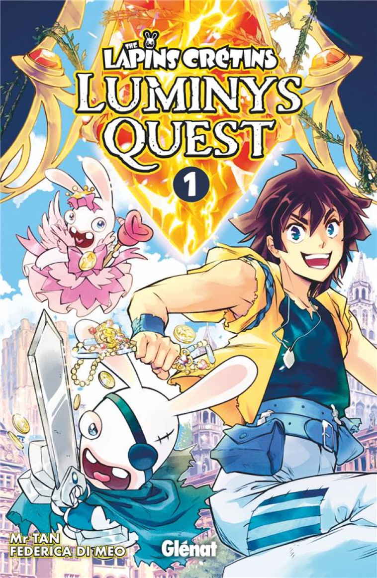 THE LAPINS CRETINS - LUMINARYS QUEST - TOME 01 - MR TAN/DI MEO - GLENAT