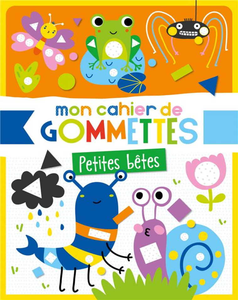 MON CAHIER DE GOMMETTES - PETITES BETES - ATELIER CLORO - 1 2 3 SOLEIL