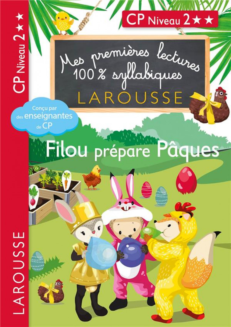 FILOU PREPARE PAQUES (NIVEAU 3) - LEVALLOIS/HEFFNER - LAROUSSE