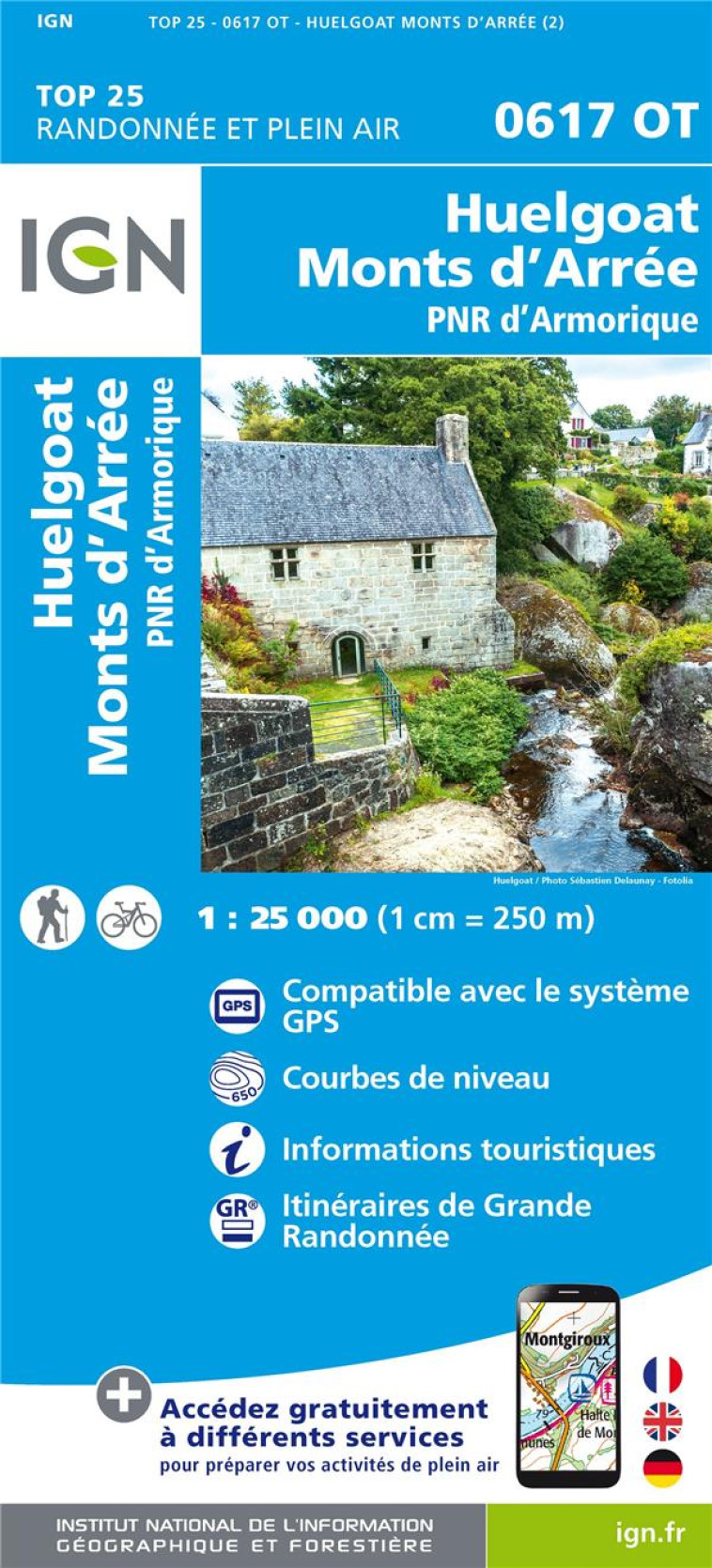 0617OT HUELGOAT MONTS D'ARREE PNR D'ARMORIQUE / RECTO - XXX - MICHELIN