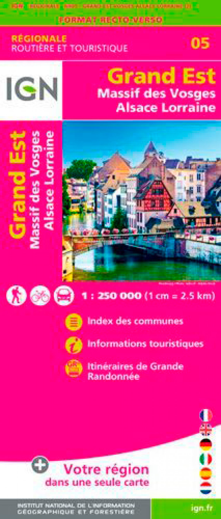 NR05 GRAND EST MASSIF DES VOSGES ALSACE LORRAINE - XXX - IGN