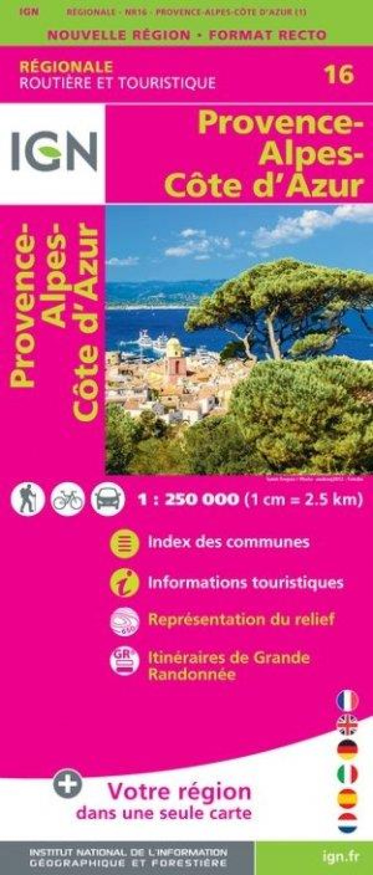 NR16 PROVENCE ALPES COTE D-AZUR - XXX - MICHELIN