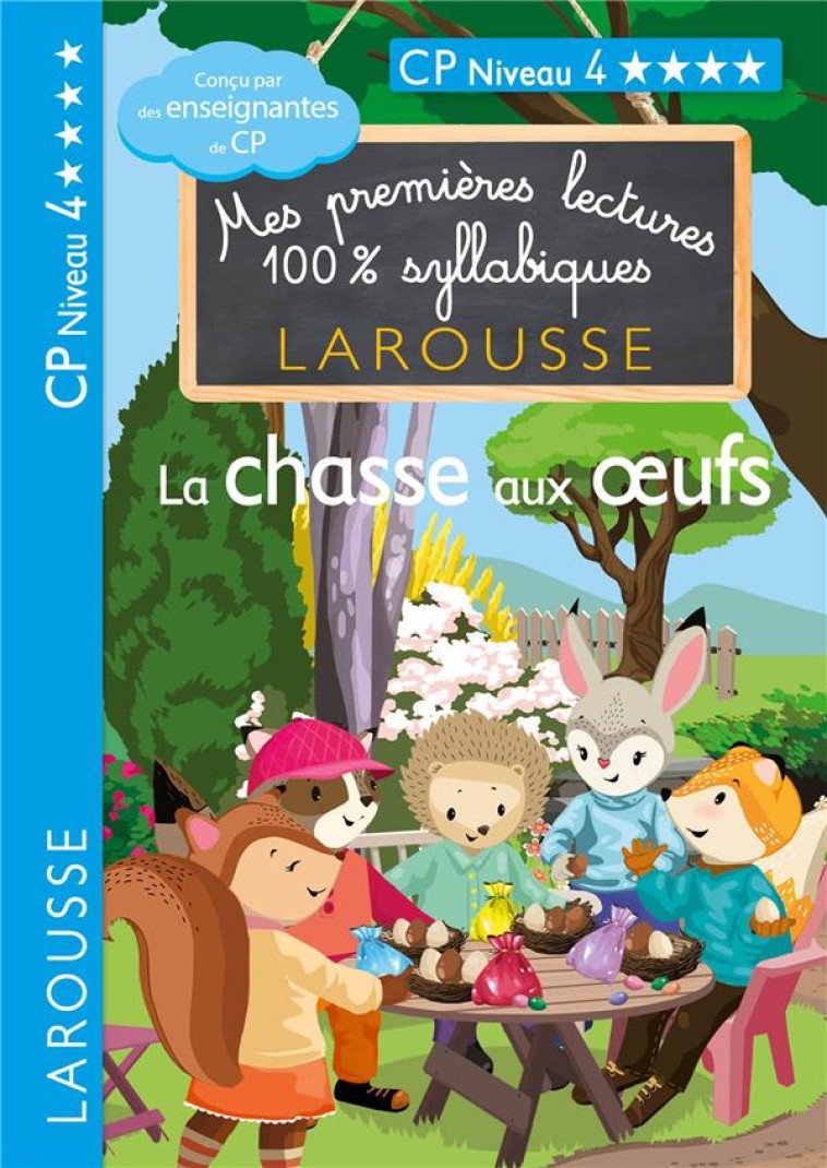 PREMIERES LECTURES SYLLABIQUES - PRET POUR LA CHASSE AUX OEUFS ? (NIVEAU 4) - STENMARK/LEVALLOIS - LAROUSSE