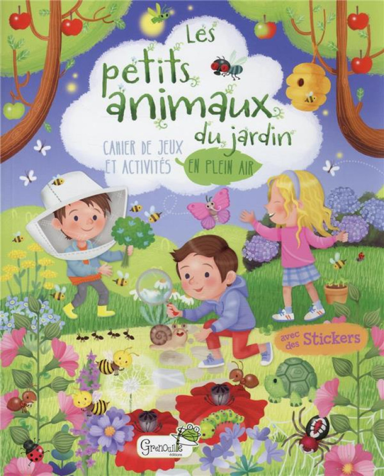 LES PETITS ANIMAUX DU JARDIN - BARSOTTI ILARIA - GRENOUILLE