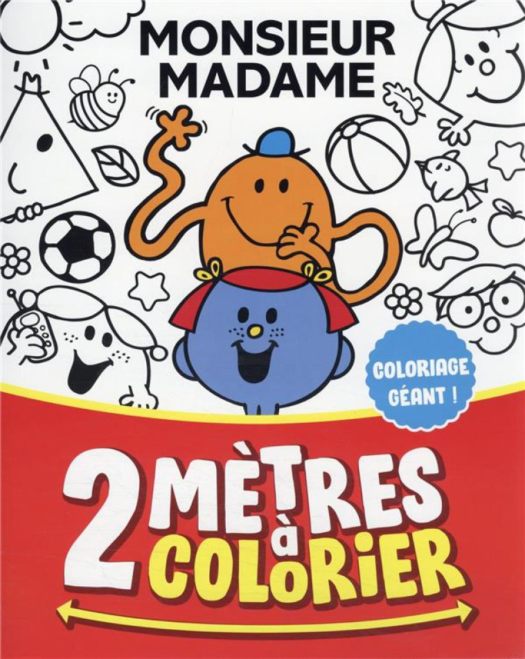 MONSIEUR MADAME - 2 METRES A COLORIER - XXX - HACHETTE