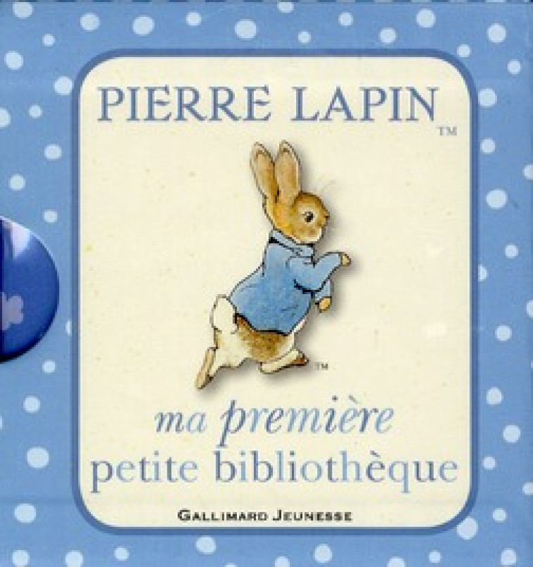 MA PREMIERE PETIT BIBLIOTHEQUE PIERRE LAPIN - POTTER BEATRIX - GALLIMARD