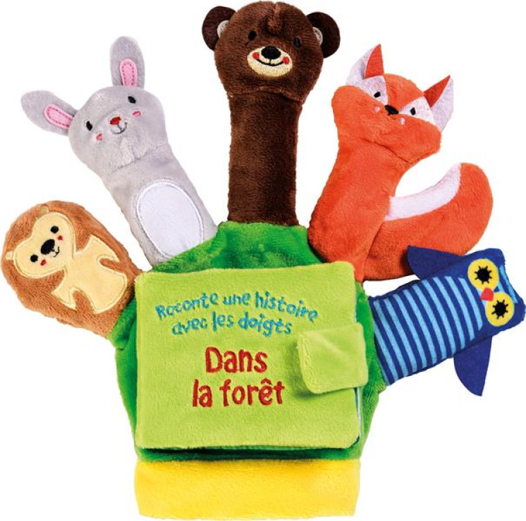 DANS LA FORET - LIVRE GANT - FERRI FRANCESCA - QUATRE FLEUVES