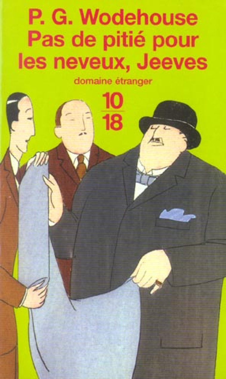 PAS DE PITIE POUR NEVEUX JEEVE - WODEHOUSE P.G. - 10 X 18