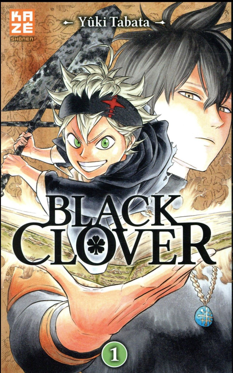 BLACK CLOVER T01 - TABATA YUKI - Kaze Manga