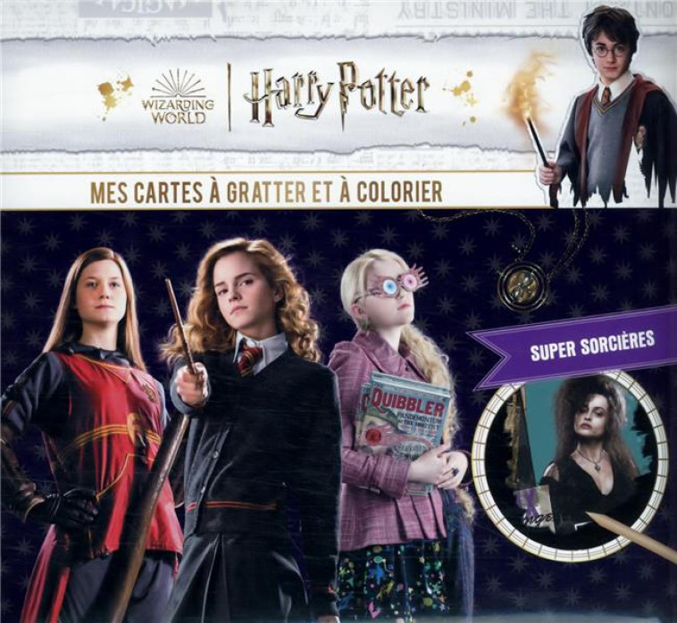 HARRY POTTER  - CARTES A GRATTER SUPER SORCIERES ! - XXX - PRISMA