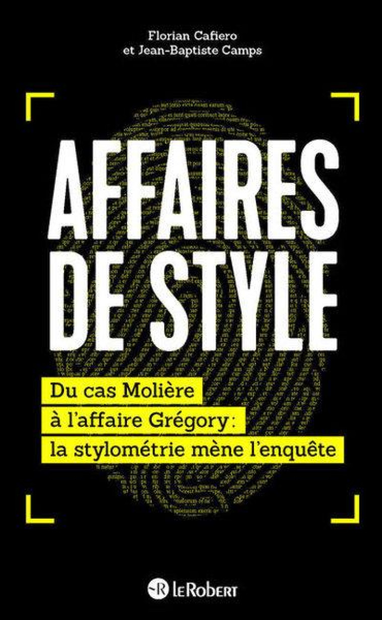 AFFAIRES DE STYLE - CAFIERO/CAMPS - LE ROBERT