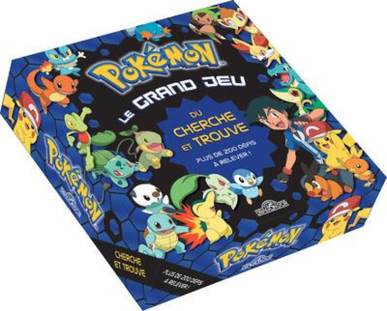 POKEMON - LE GRAND JEU DU CHERCHE ET TROUVE - THE POKEMON COMPANY - Livres du Dragon d'or