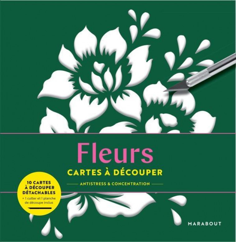 CARTES A DECOUPER FLEURS - A DECOUPER - NC