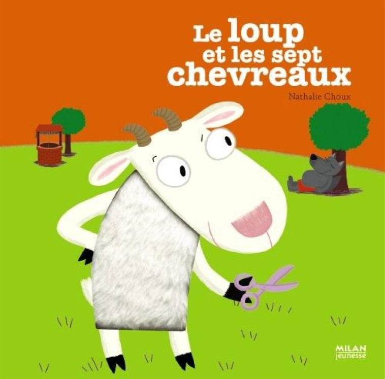 LOUP ET LES SEPT CHEVREAUX (LE) - CHOUX NATHALIE - BD Kids