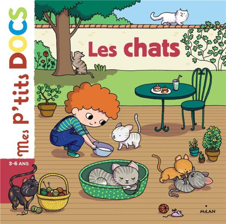 LES CHATS P-TITS DOCS - NINIE - Milan jeunesse