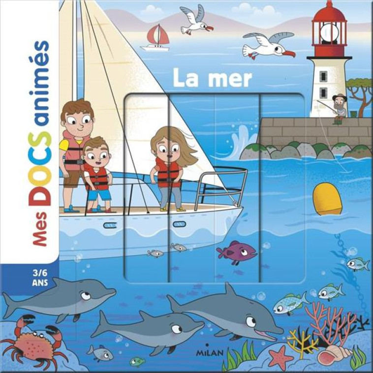 LA MER DOCS ANIMES - LEDU/BECUE - BD Kids