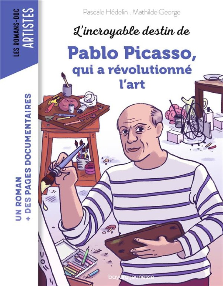 L-INCROYABLE DESTIN DE PABLO PICASSO, QUI A REVOLUTIONNE L-ART MODERNE - HEDELIN/GEORGE - BAYARD JEUNESSE