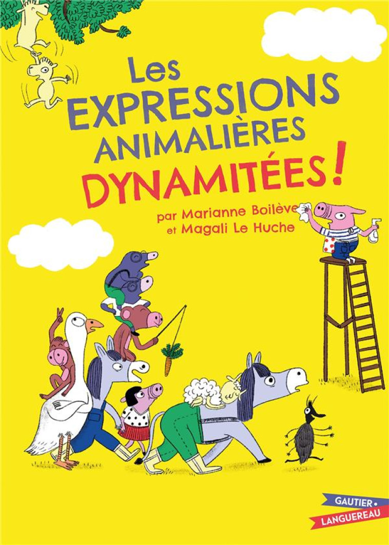 LES EXPRESSIONS ANIMALIERES DYNAMITEES - BOILEVE/LE HUCHE - HACHETTE