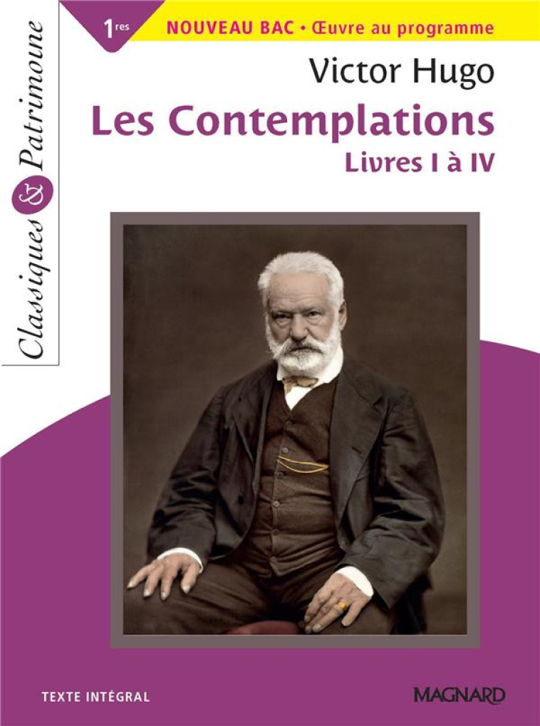 C&P N.120 LES CONTEMPLATIONS LIVRES I A IV VICTOR HUGO - HUGO - MAGNARD