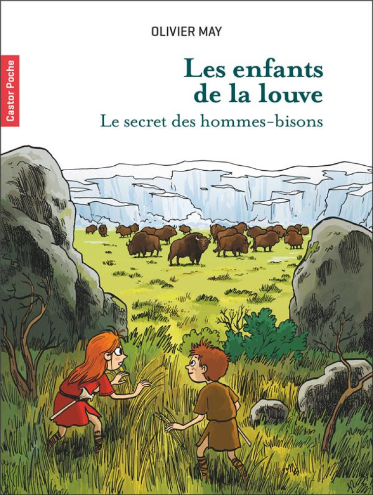 LES ENFANTS DE LA LOUVE - LE SECRET DES HOMMES BISONS T2 LE SECRET DES HOMMES BI - MAY OLIVIER - FLAMMARION