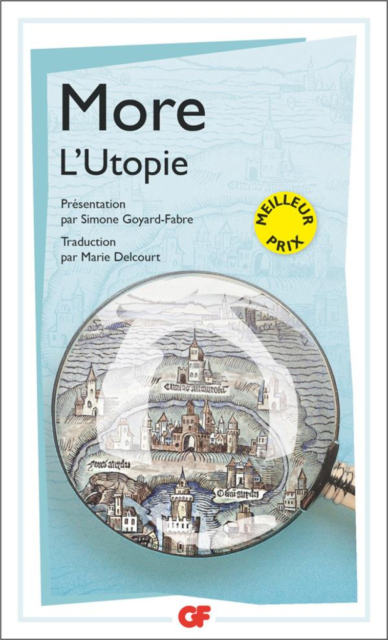 L'UTOPIE - MORE THOMAS - Flammarion