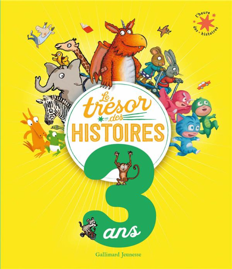 LE TRESOR DES HISTOIRES - 3 ANS - COLLECTIF - GALLIMARD