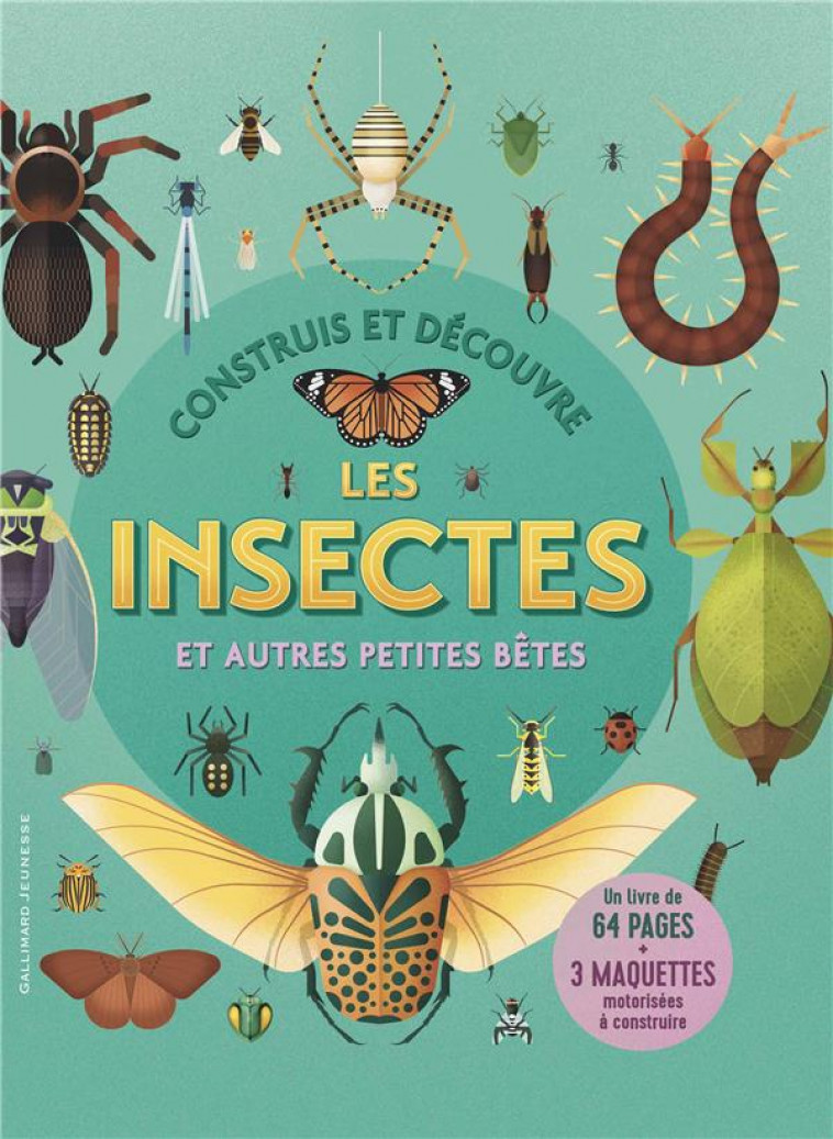 CONSTRUIS ET DECOUVRE - LES INSECTES - COLLECTIF - NC