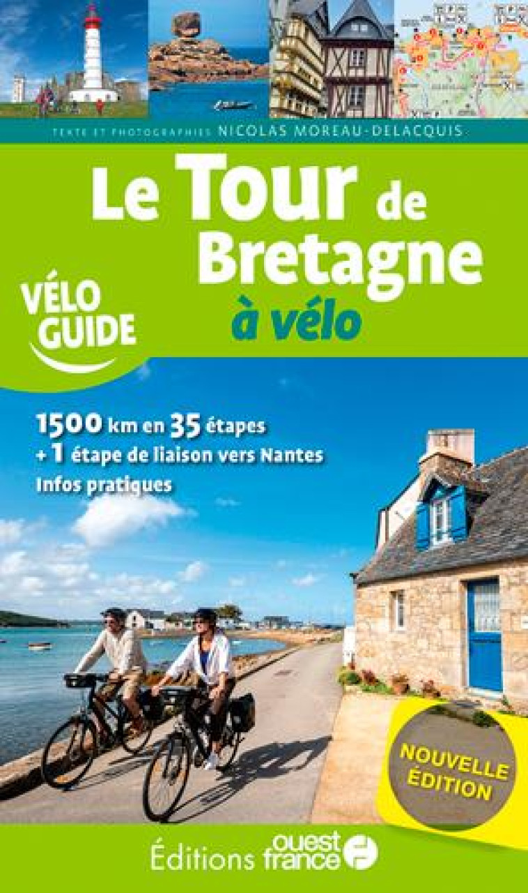 LE TOUR DE BRETAGNE A VELO - MOREAU-DELACQUIS - OUEST FRANCE