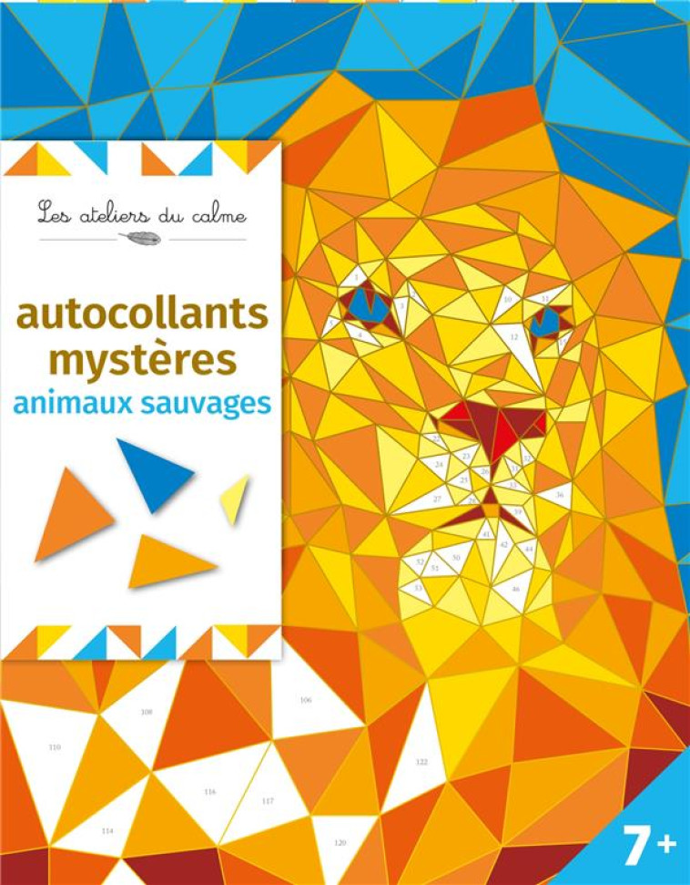 AUTOCOLLANTS MYSTERES ANIMAUX SAUVAGES - POCHETTE AVEC ACCESSOIRES - KUCIA FRED - NC