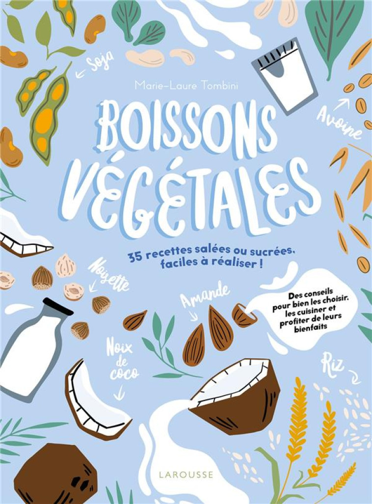 BOISSONS VEGETALES - TOMBINI MARIE-LAURE - LAROUSSE