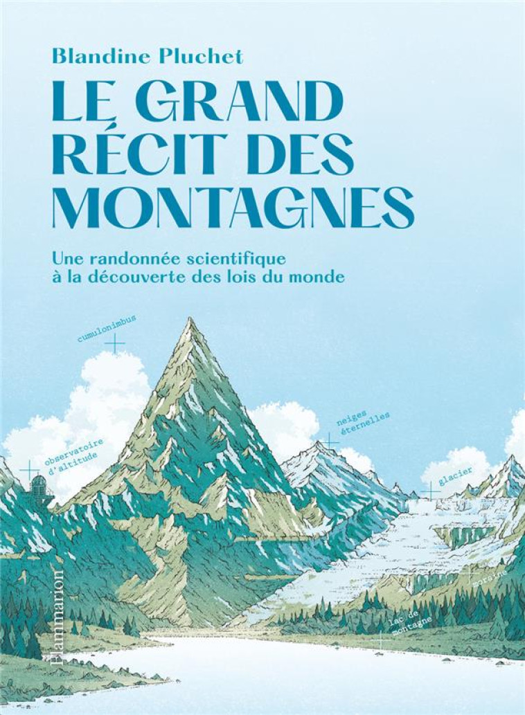 LE GRAND RECIT DES MONTAGNES - PLUCHET BLANDINE - FLAMMARION