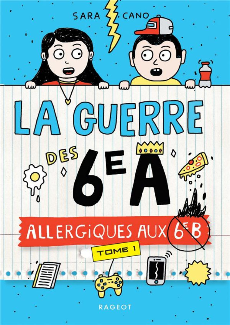 LA GUERRE DES 6E A - ALLERGIQUES AUX 6E B - CANO SARA - RAGEOT