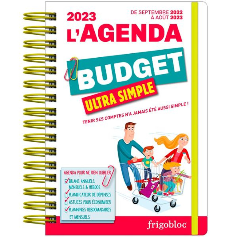 AGENDA DU BUDGET ULTRA SIMPLE 2023 - - XXX - NC