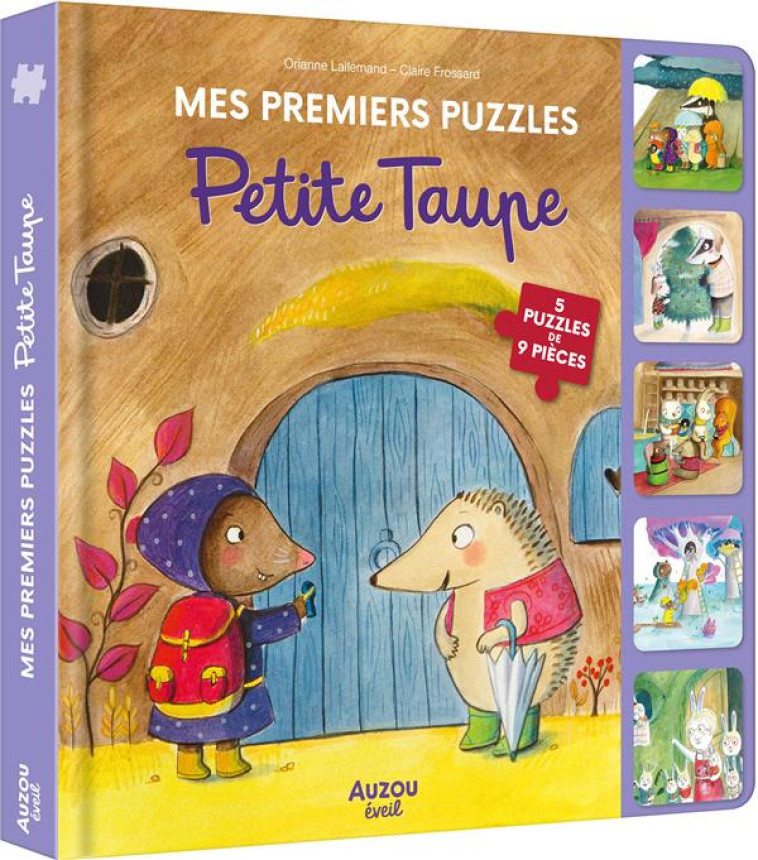 PETITE TAUPE - LIVRE-PUZZLE - FROSSARD/LALLEMAND - PHILIPPE AUZOU