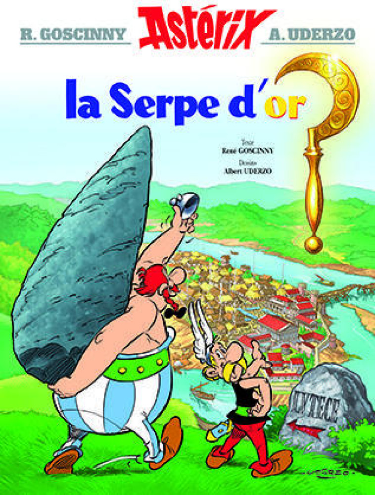 ASTERIX ET LA SERPE D'OR ALBUM - GOSCINNY/UDERZO - HACHETTE