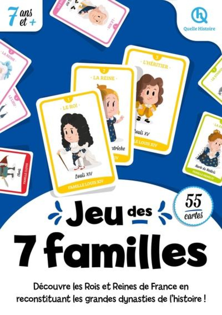 7 FAMILLES ROIS ET REINES DE FRANCE - XXX - NC