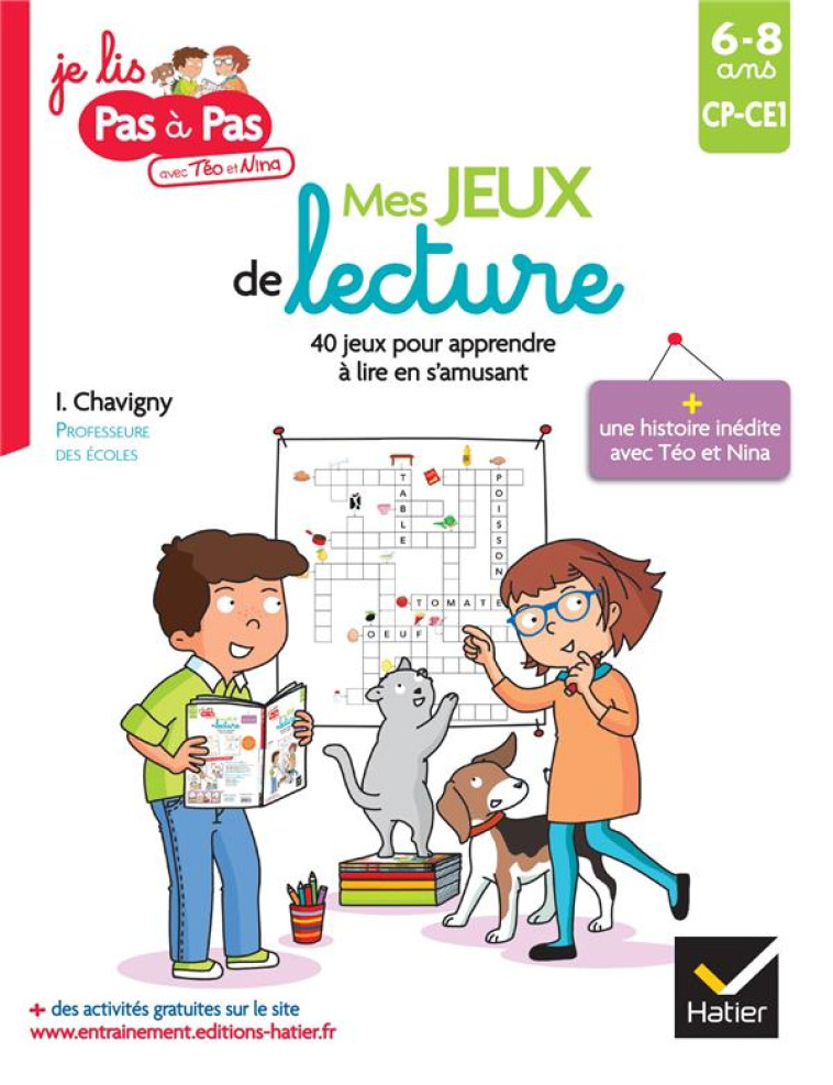 MES JEUX DE LECTURE CP-CE1 - CHAVIGNY - HATIER SCOLAIRE