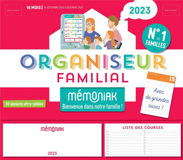 ORGANISEUR FAMILIAL MEMONIAK 2022-2023 - NESK - NC