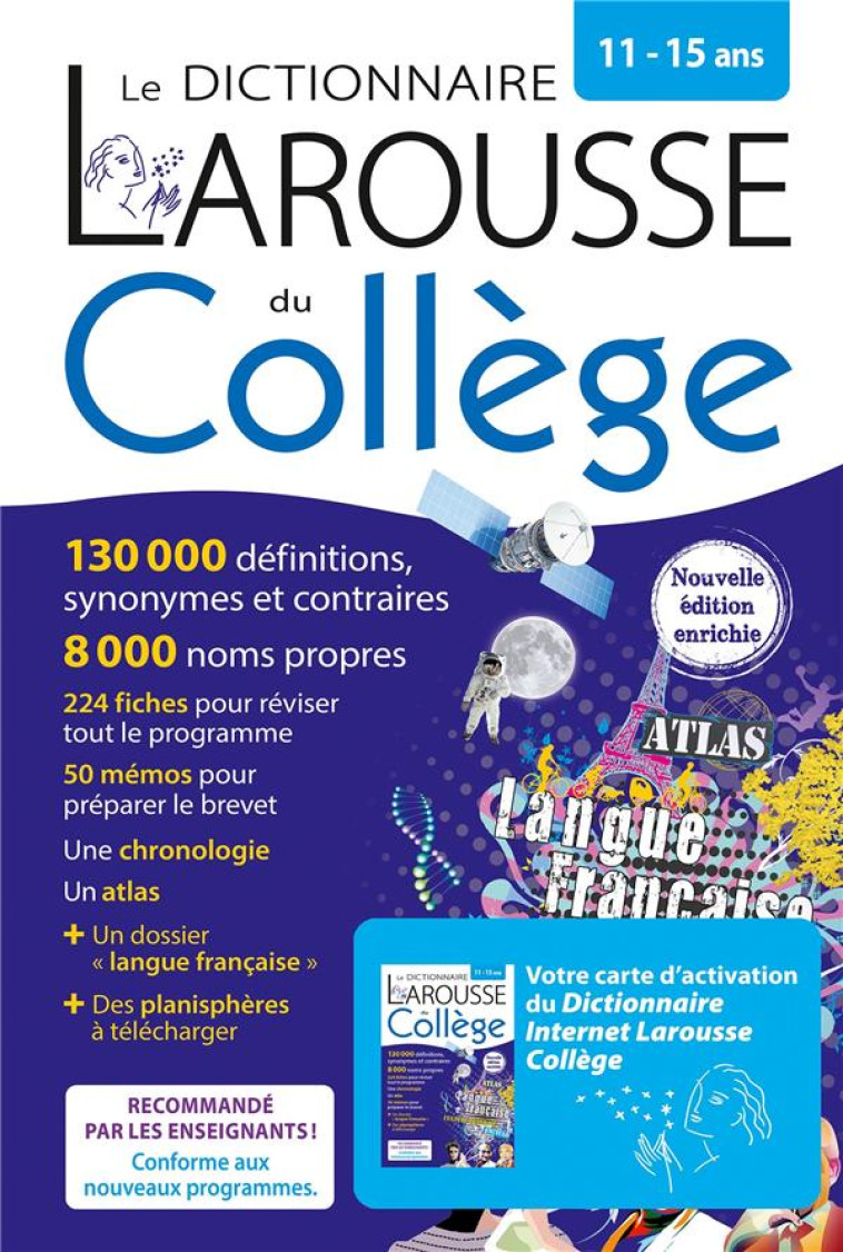 DICTIONNAIRE LAROUSSE DU COLLEGE BIMEDIA - COLLECTIF - LAROUSSE