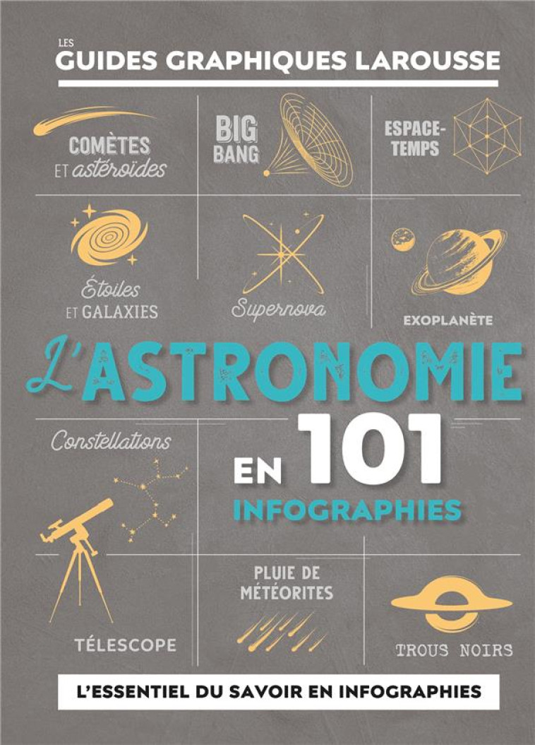 L'ASTRONOMIE EN 101 INFOGRAPHIES - MITTON/A. BEALL - LAROUSSE