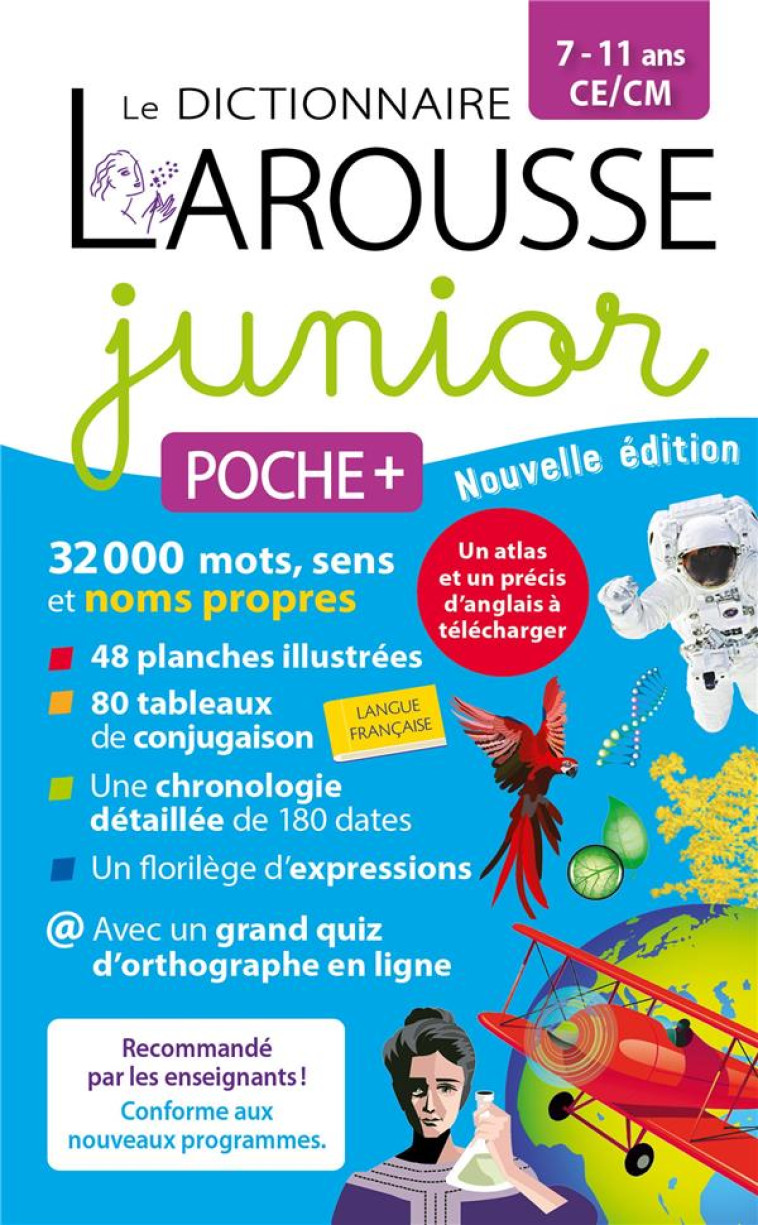 LAROUSSE JUNIOR POCHE PLUS - COLLECTIF - LAROUSSE