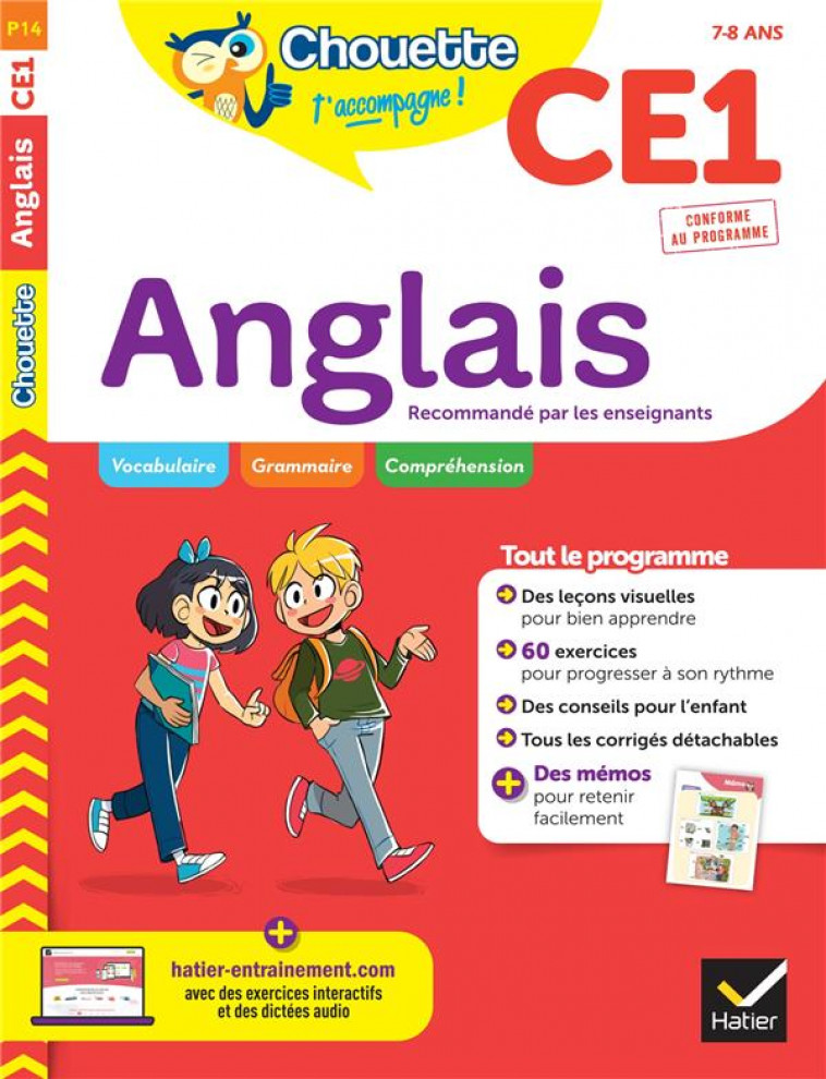 CHOUETTE CE1 ANGLAIS - TOUATI/BEAUPERE - HATIER SCOLAIRE