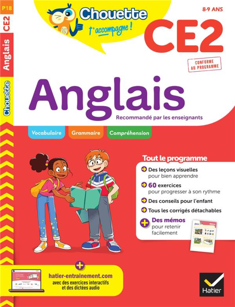 CHOUETTE CE2 ANGLAIS - TOUATI/BEAUPERE - HATIER SCOLAIRE