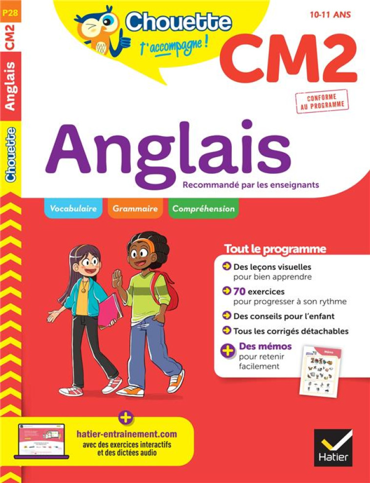 CHOUETTE CM2 ANGLAIS - TOUATI CORINNE - HATIER SCOLAIRE